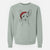 Santa Chillie the Mini Pinscher - Unisex Pigment Dyed Crew Sweatshirt