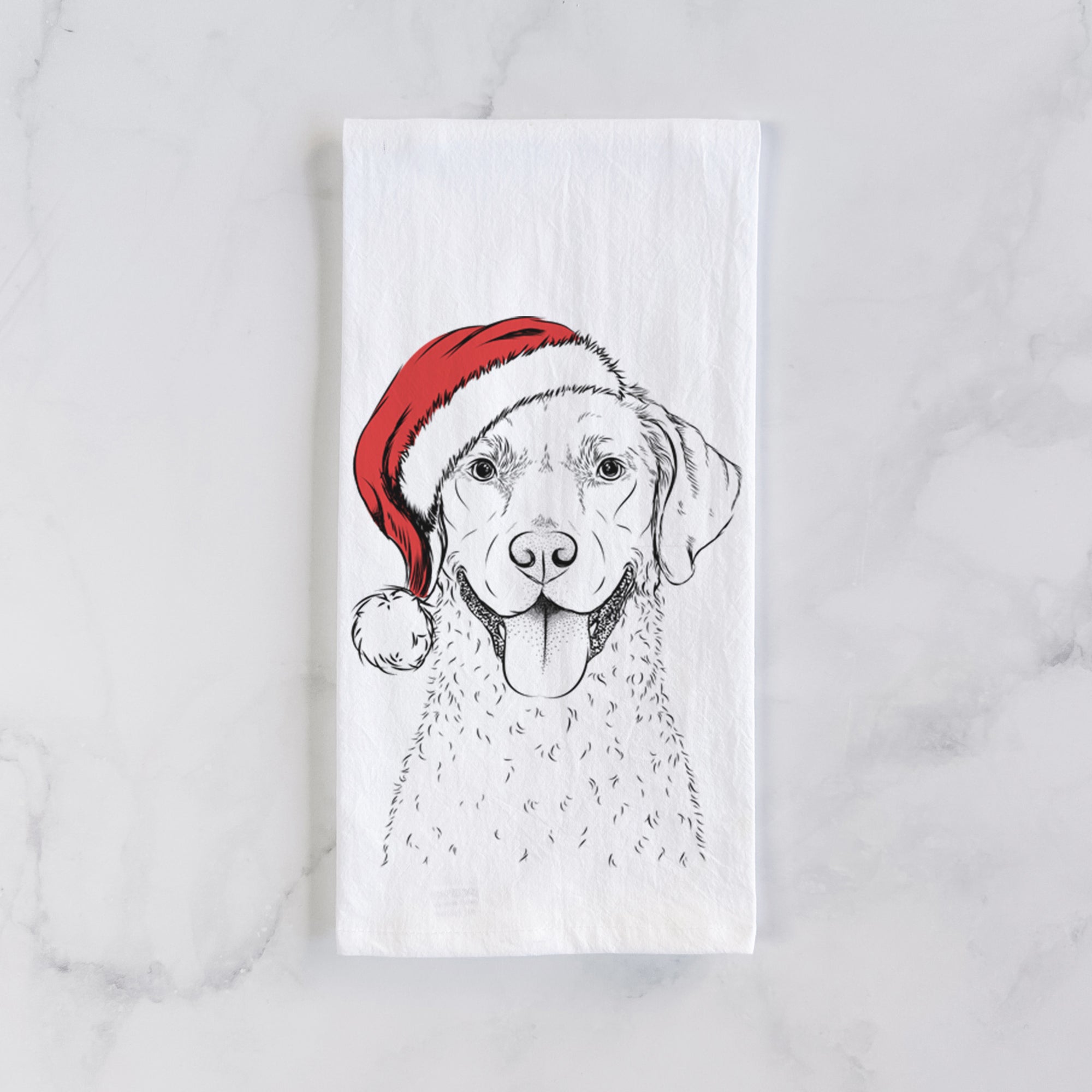 Chip the Chesapeake Bay Retriever Tea Towel