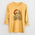 Santa Chloe the Cockapoo - Men's Heavyweight 100% Cotton Long Sleeve