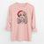 Santa Chloe the Cockapoo - Men's Heavyweight 100% Cotton Long Sleeve