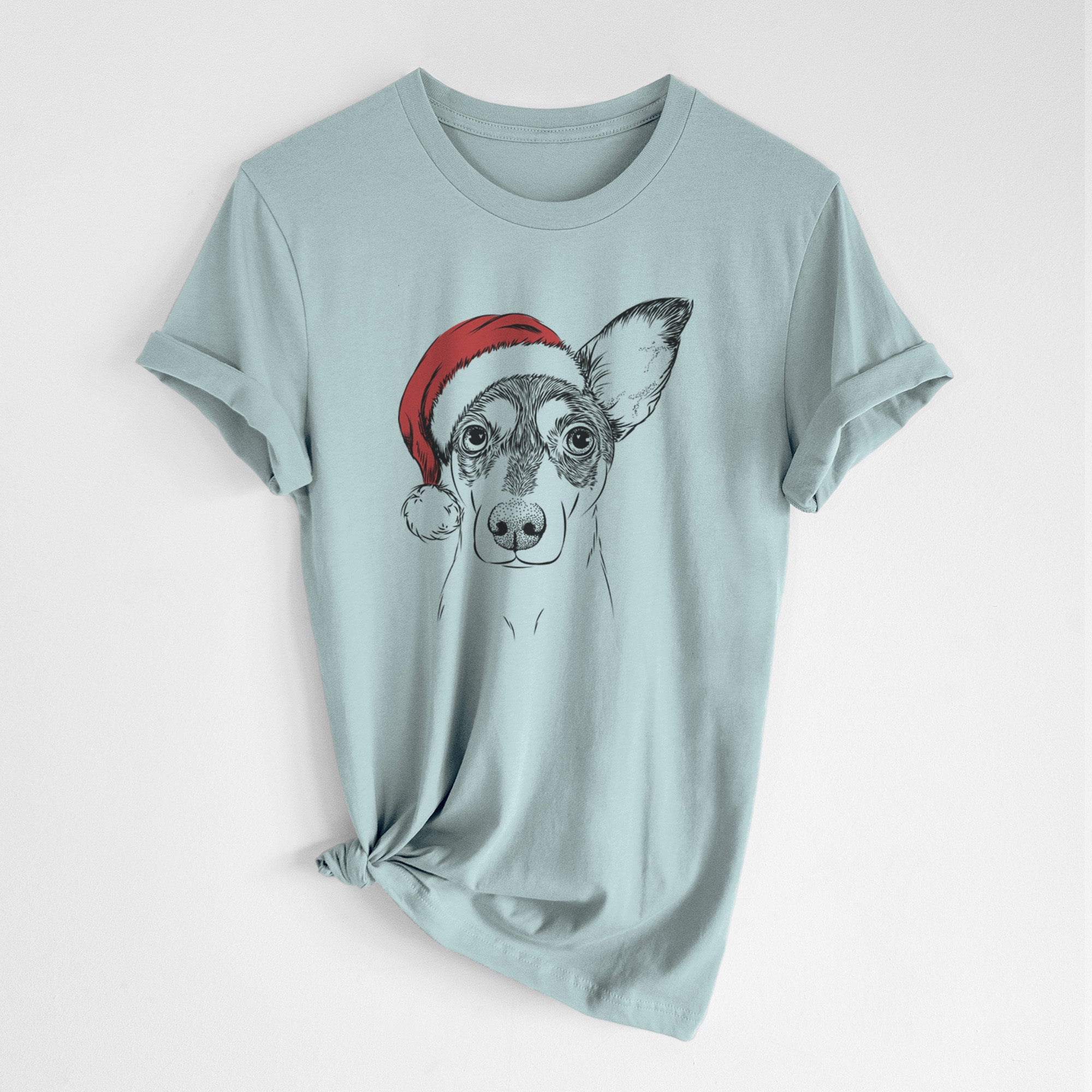 Santa Chloe the Doxie Mix - Unisex Crewneck