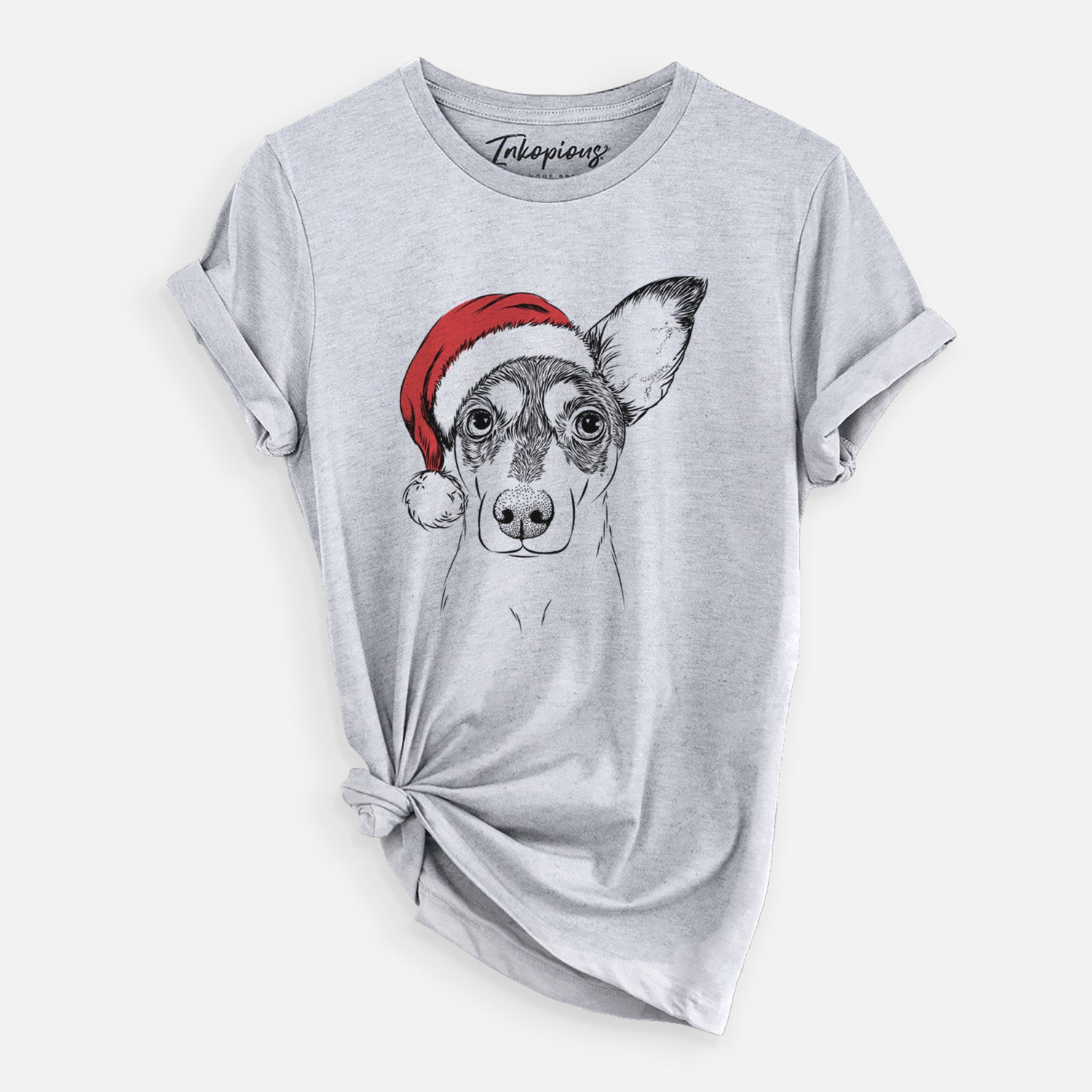 Santa Chloe the Doxie Mix - Unisex Crewneck