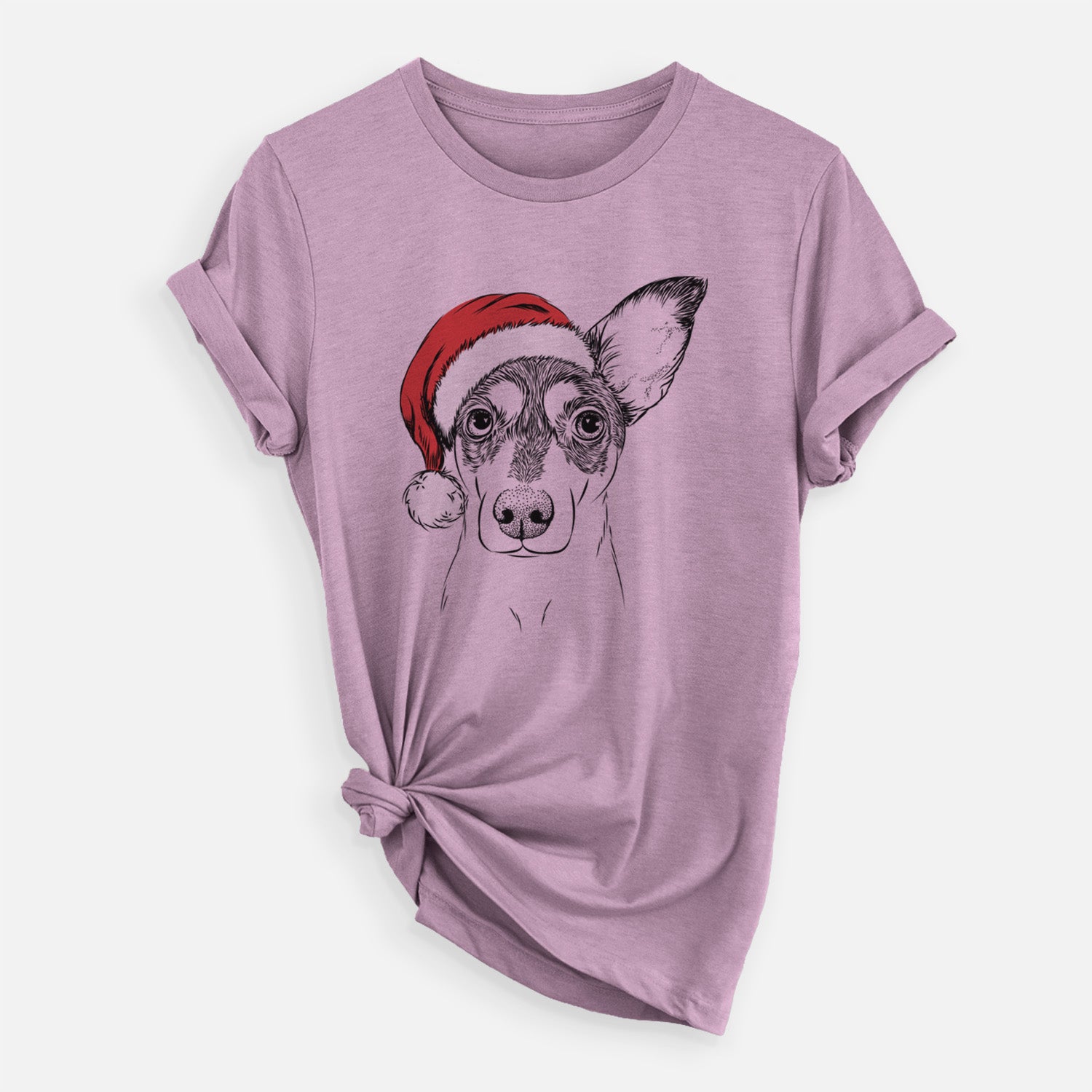 Santa Chloe the Doxie Mix - Unisex Crewneck