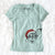 Santa Chloe the Doxie Mix - Women's Perfect V-neck Shirt