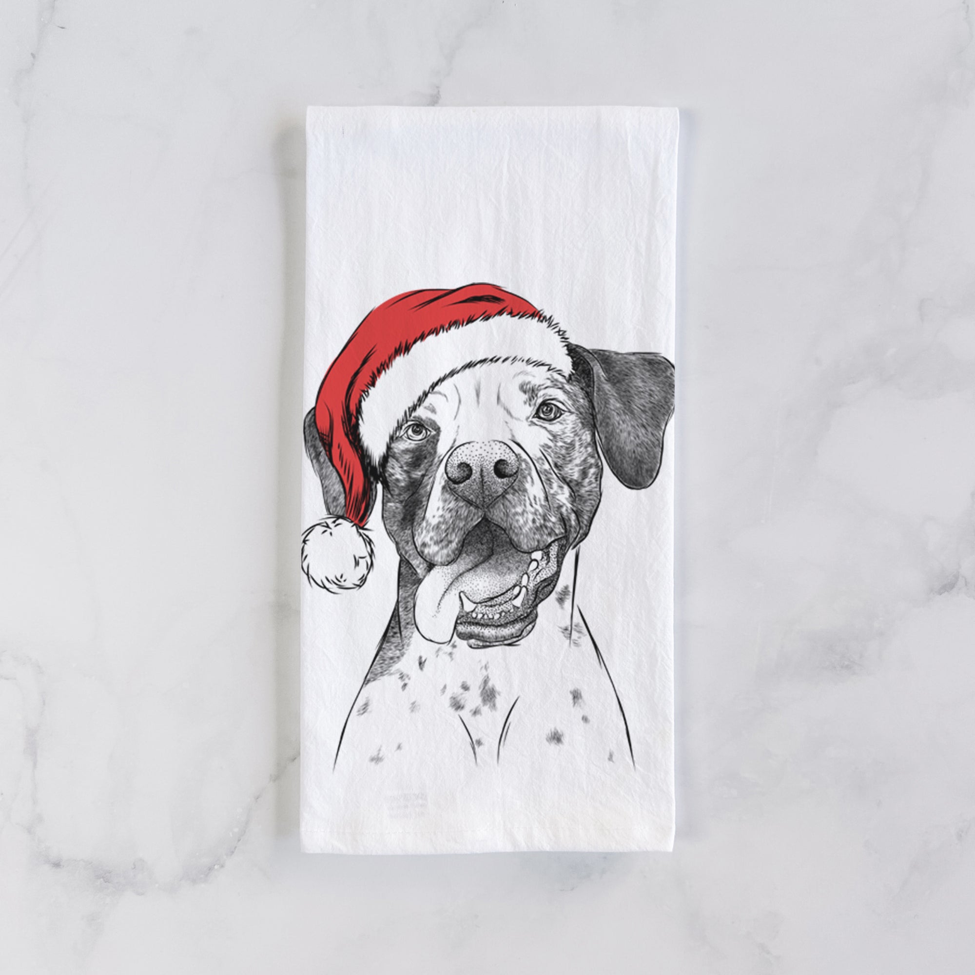 Cola the Catahoula Tea Towel