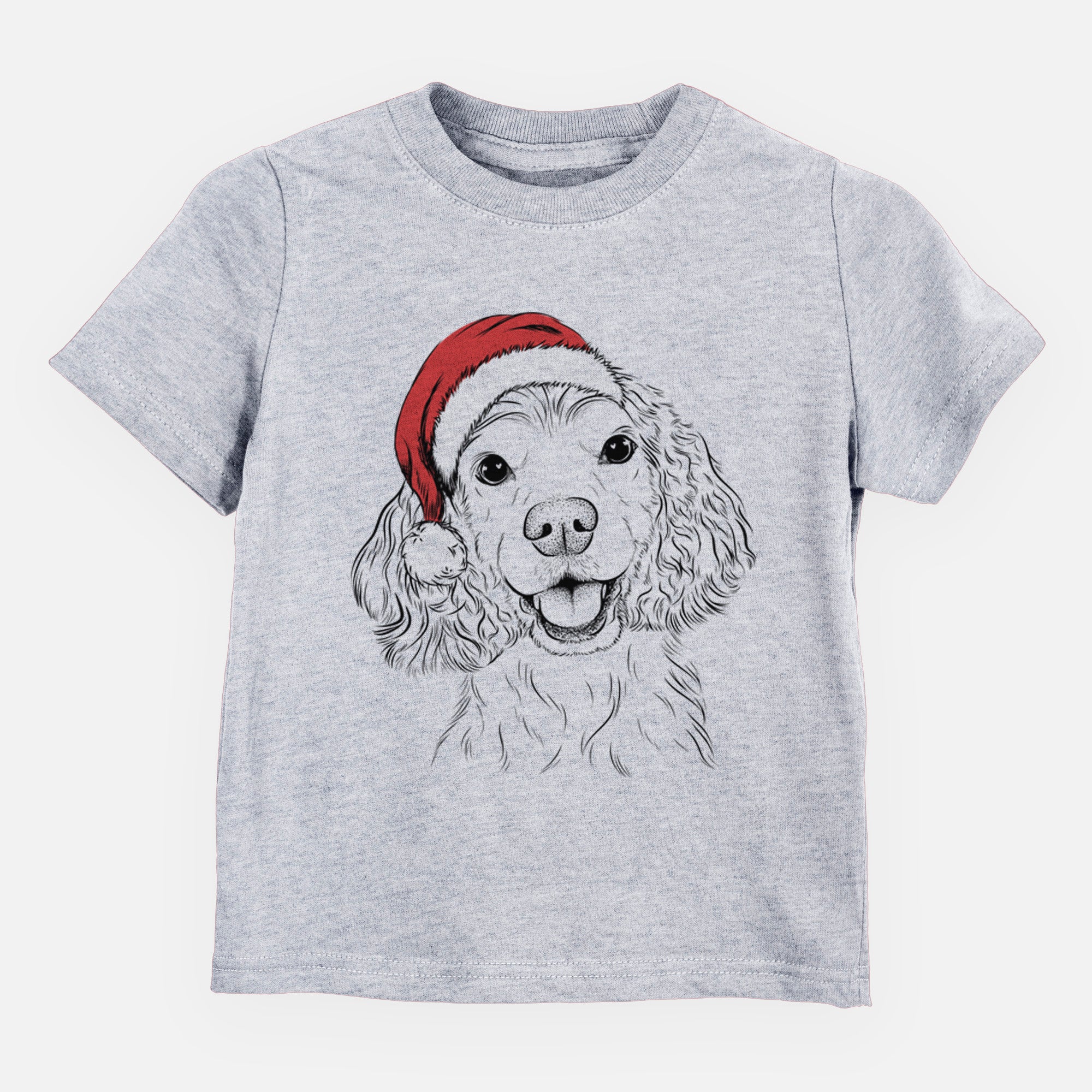 Santa Cricket the American Cocker Spaniel - Kids/Youth/Toddler Shirt