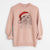 Santa Cuddles the Coton de Tulear - Unisex Pigment Dyed Crew Sweatshirt