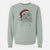 Santa Cuddles the Coton de Tulear - Unisex Pigment Dyed Crew Sweatshirt