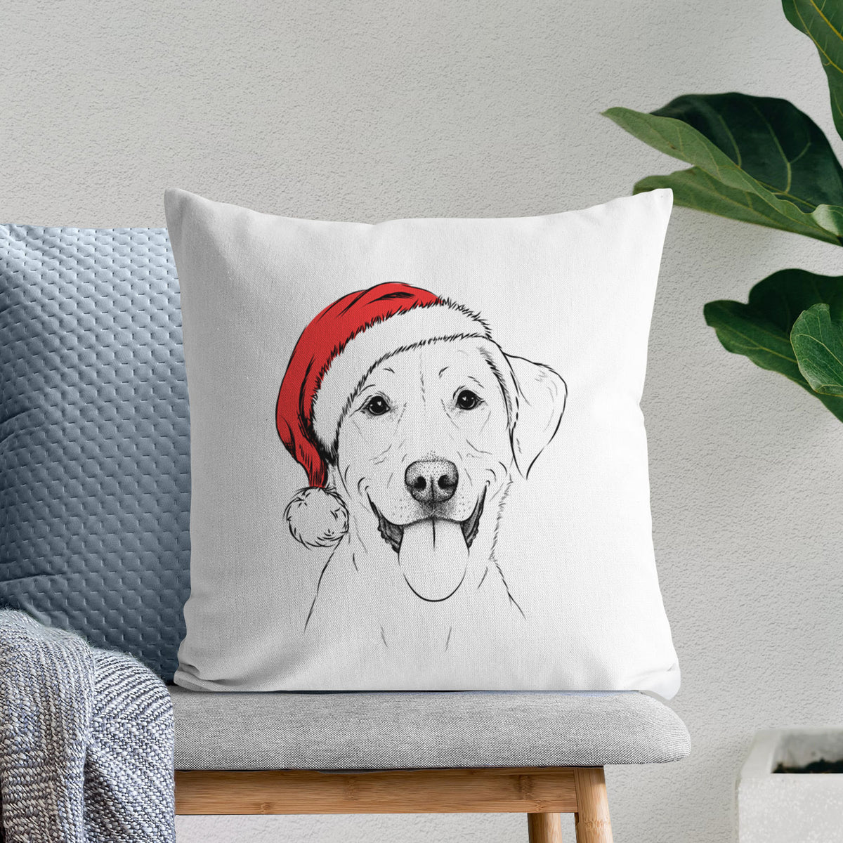 Daisy the Labrador Retriever - Throw Pillow Cover