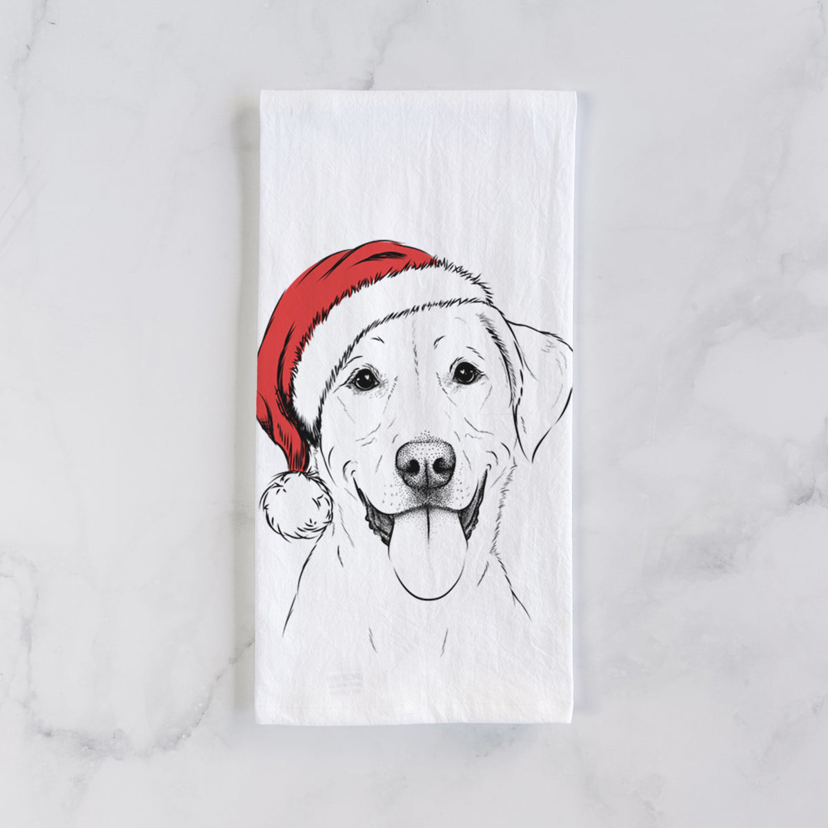 Daisy the Labrador Retriever Tea Towel