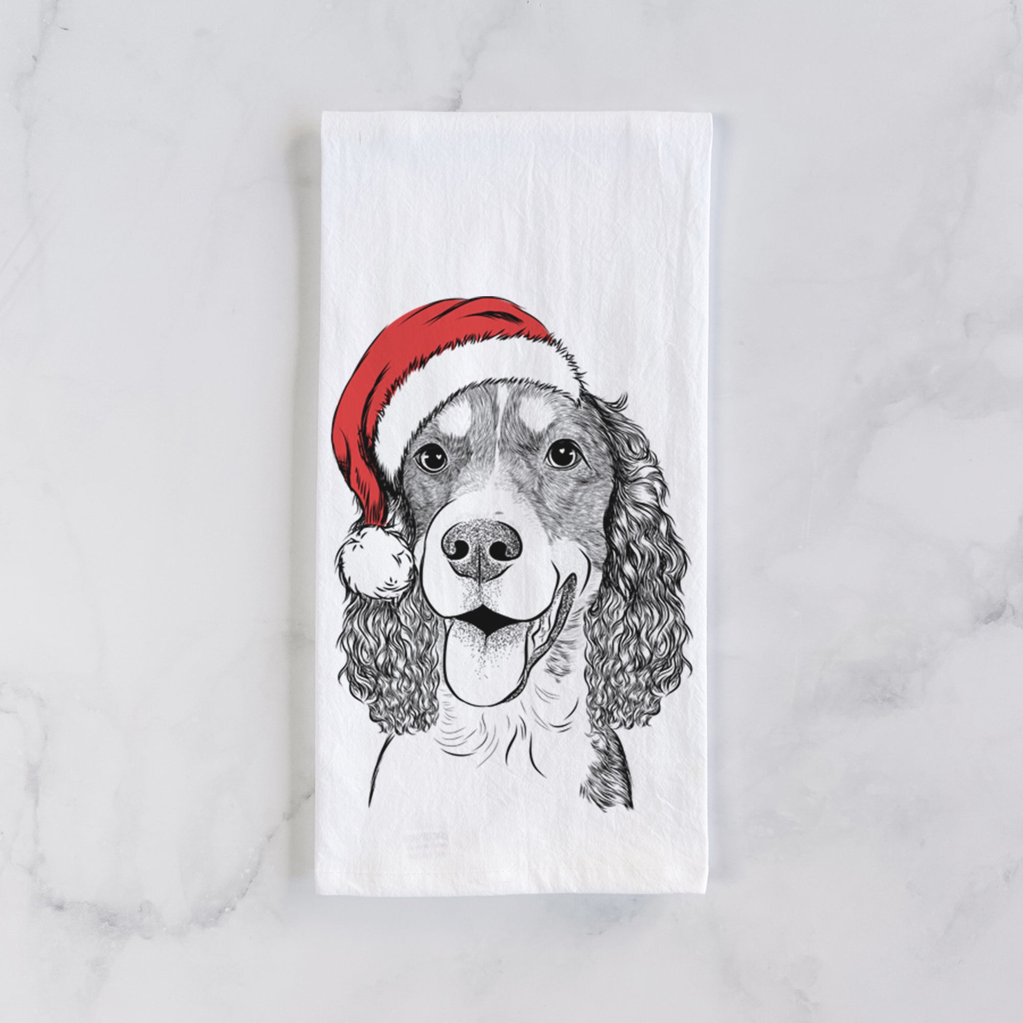 Delilah the English Springer Spaniel Tea Towel