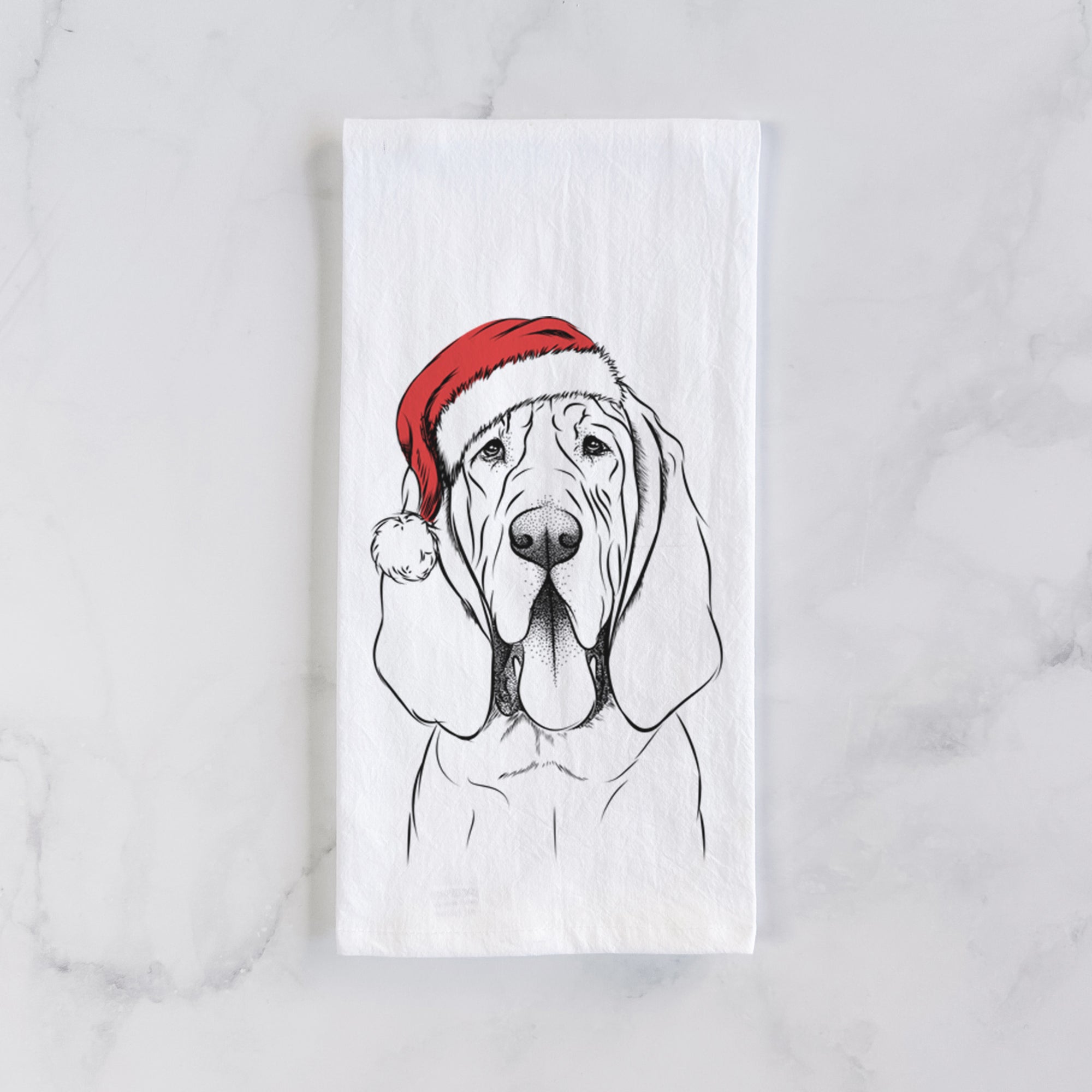 Earl the Bloodhound Tea Towel