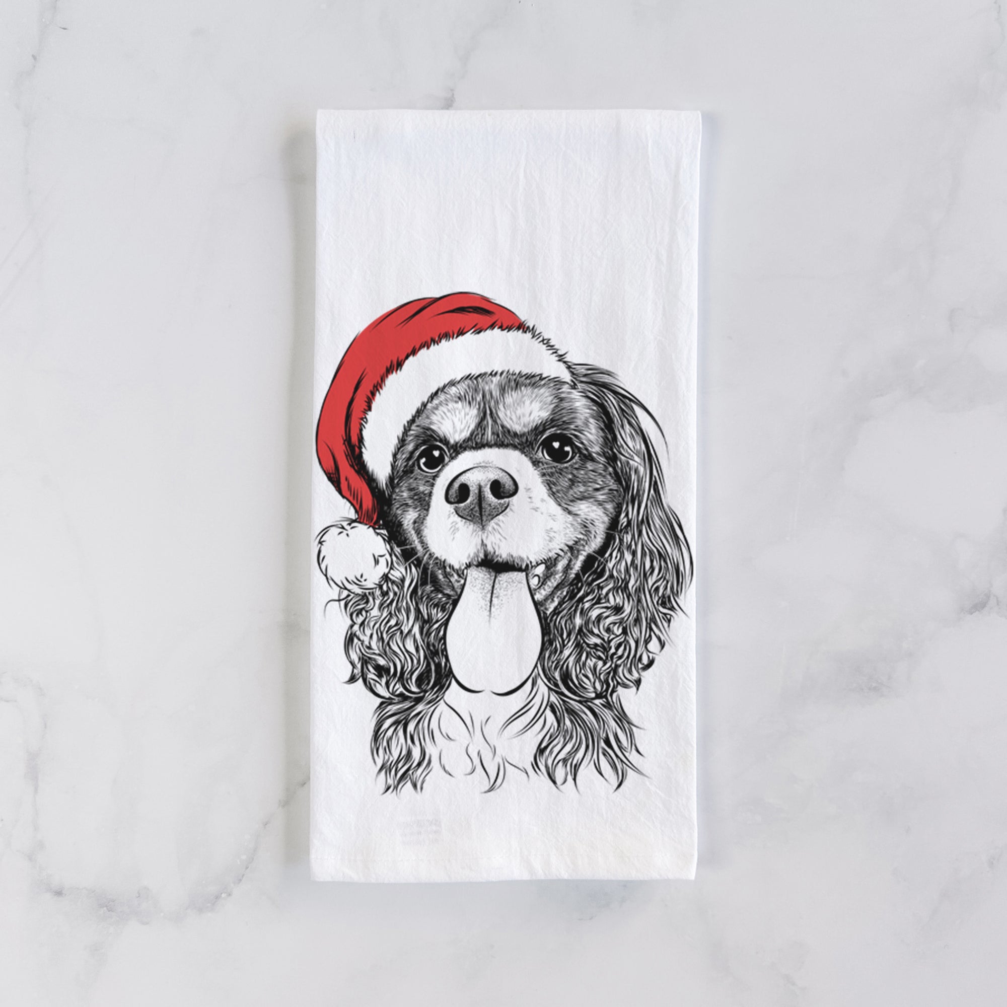 Elizabeth the Cavalier King Charles Spaniel Tea Towel