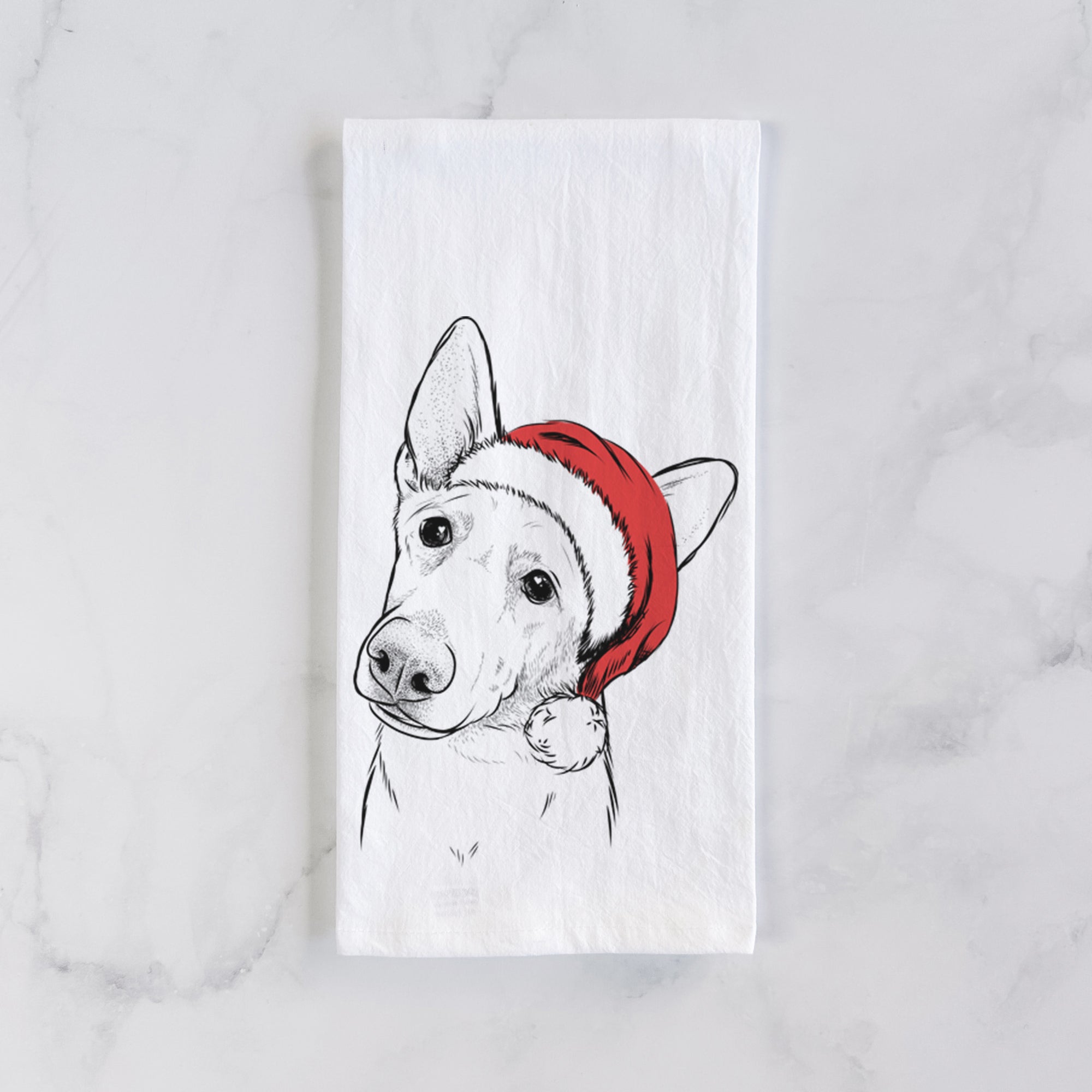 Elsa the German Shepherd Tea Towel