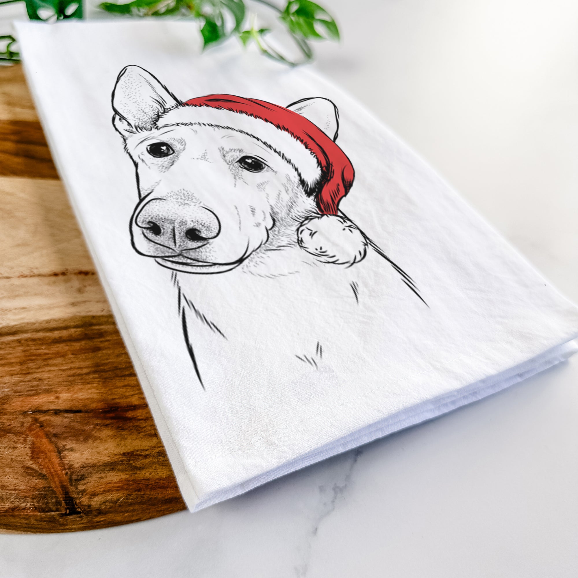 Elsa the German Shepherd Tea Towel