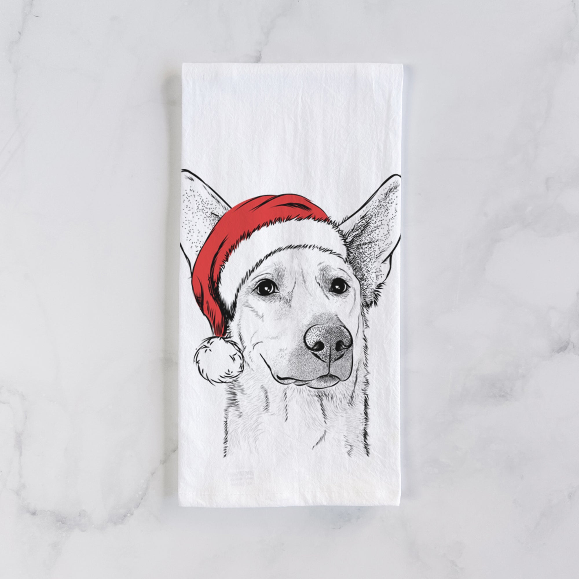 Ember the Shepherd Mix Tea Towel