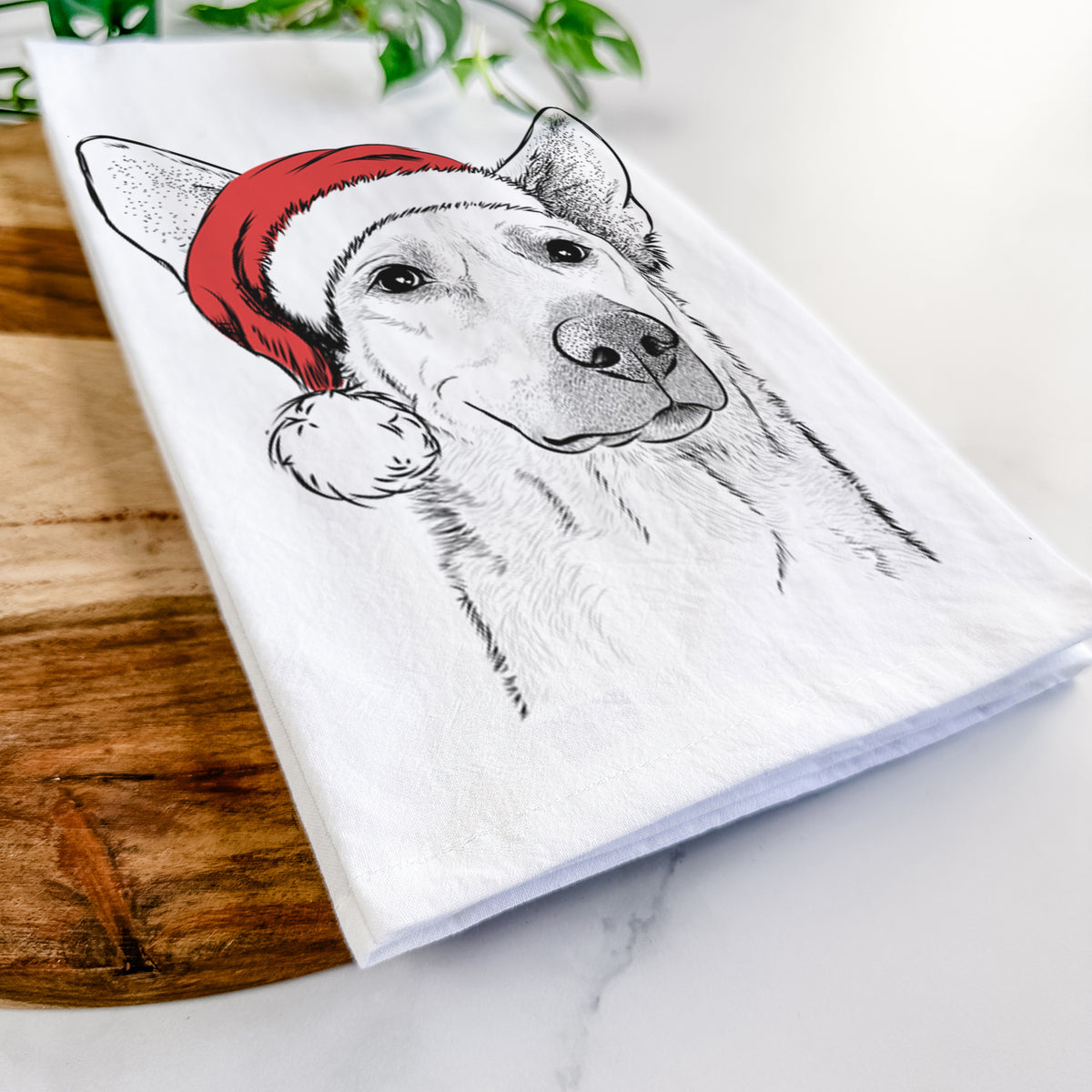 Ember the Shepherd Mix Tea Towel