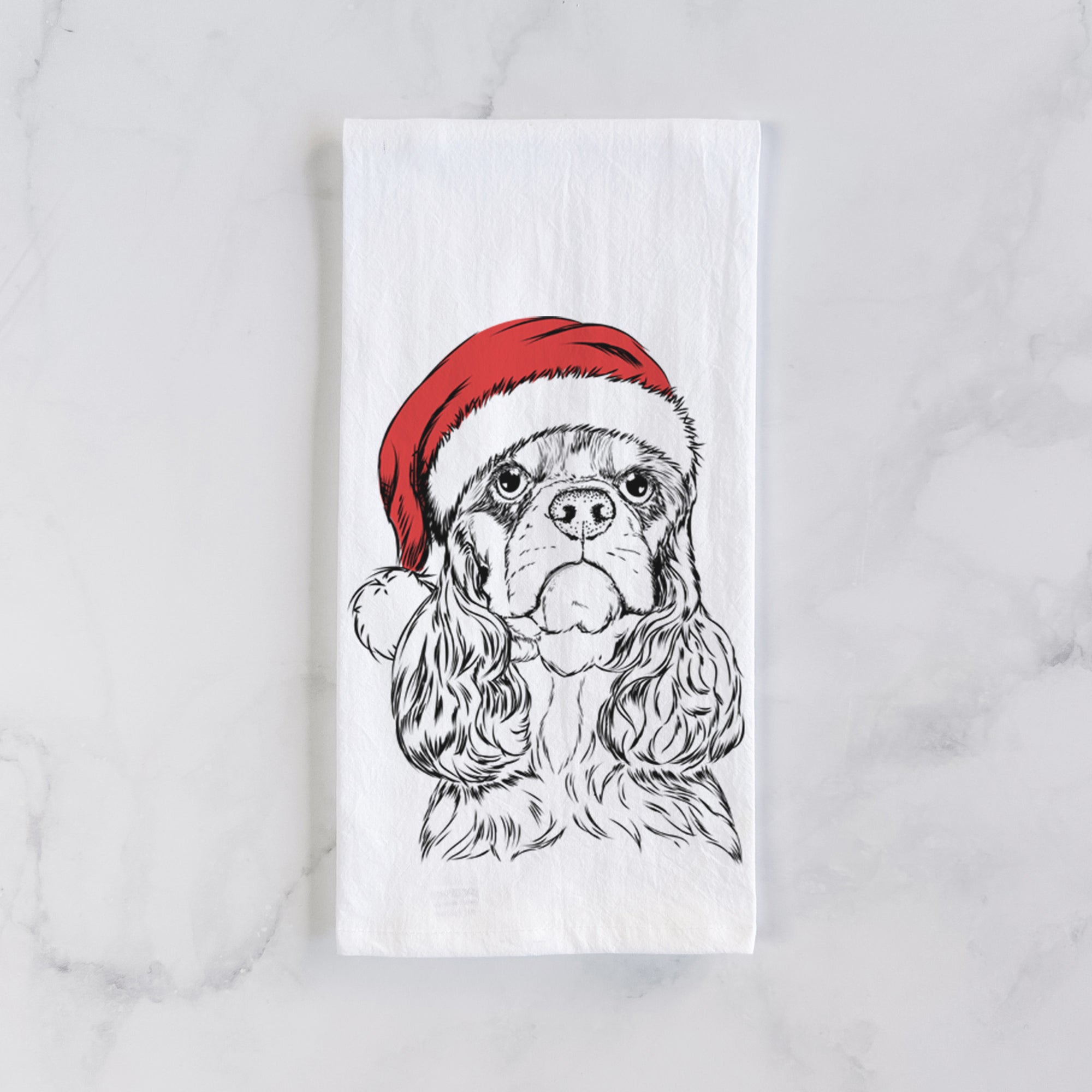 Emma the Cocker Spaniel Tea Towel