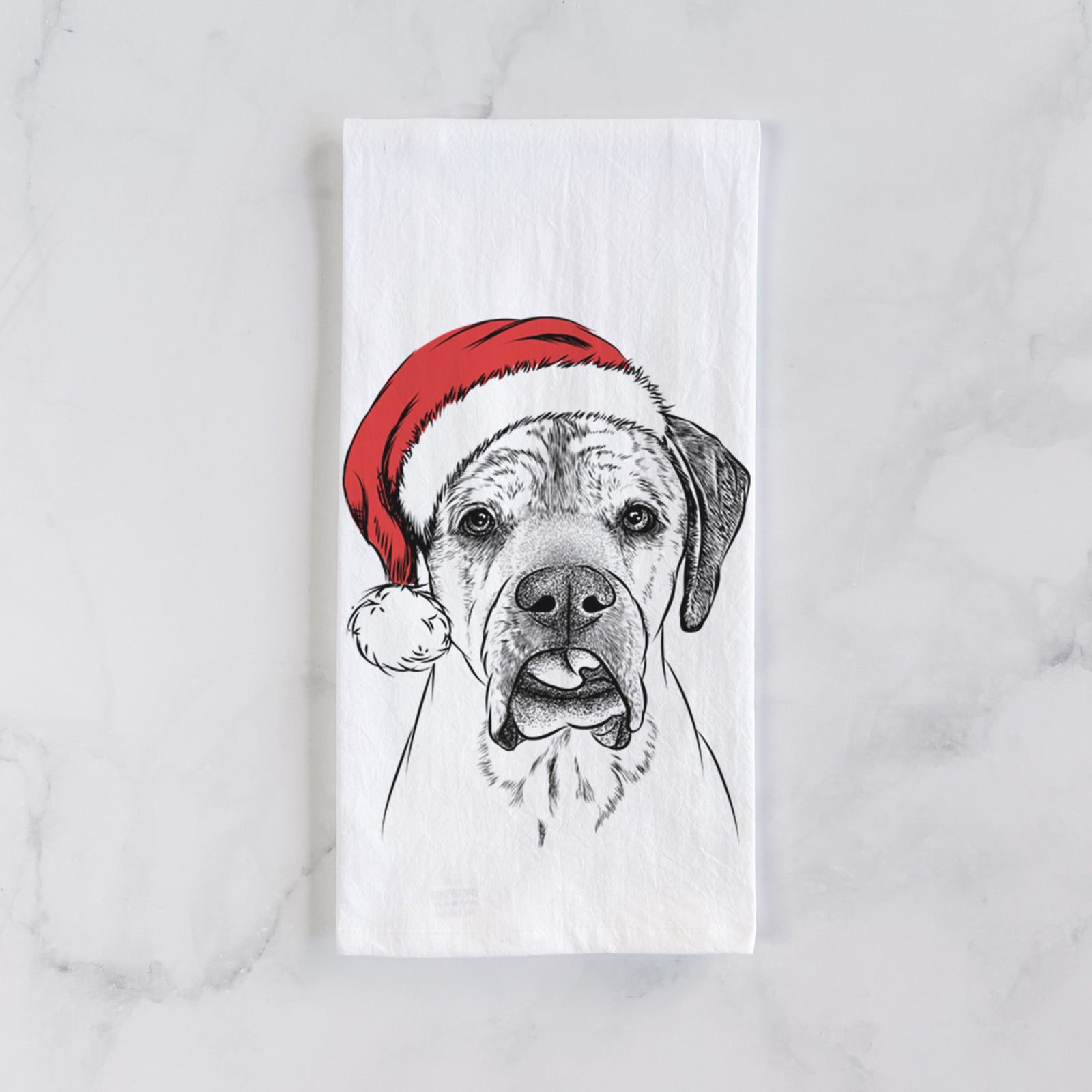 Emma the English Mastiff Tea Towel