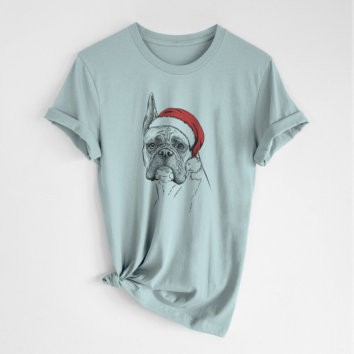 Santa Ezra the Boxer - Unisex Crewneck