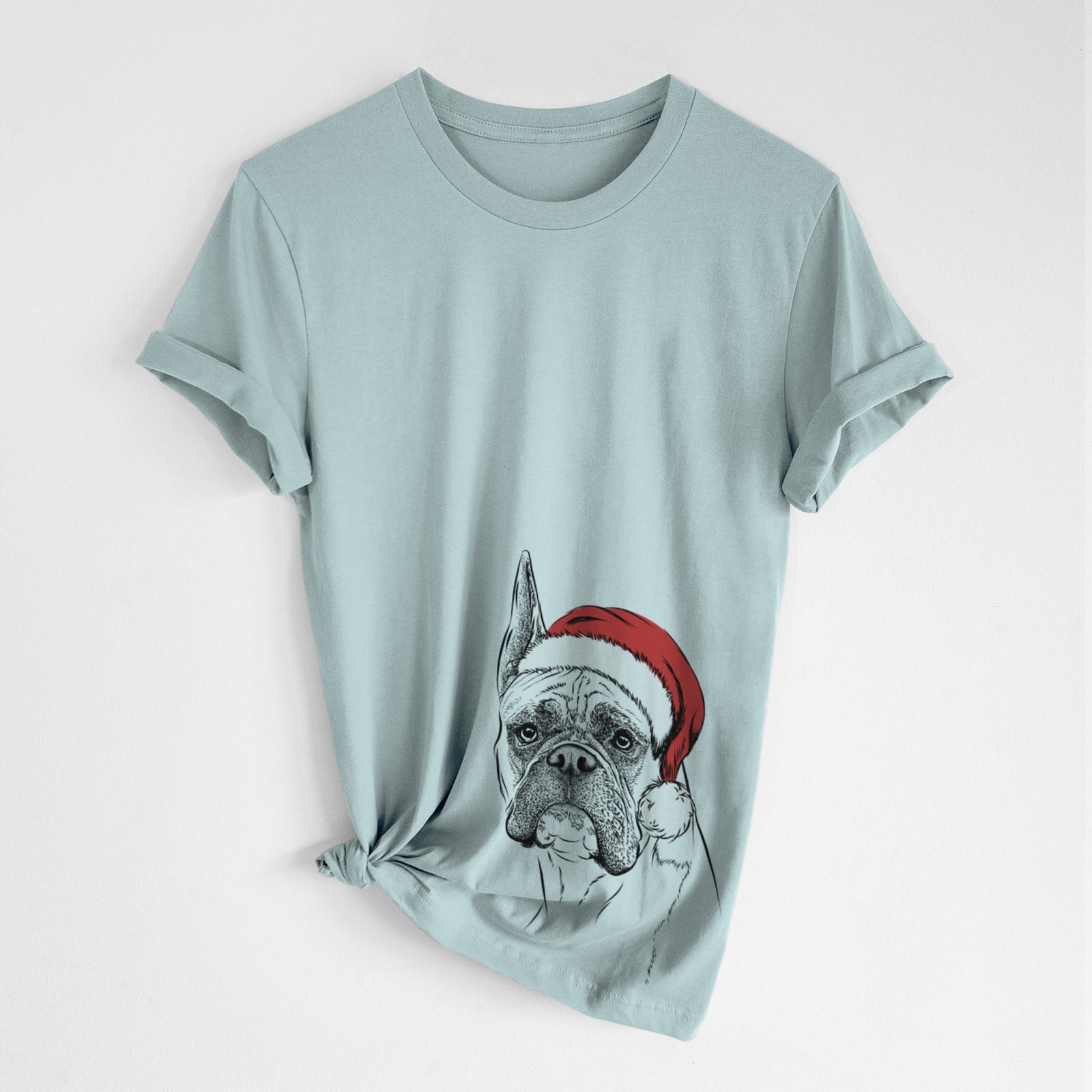 Santa Ezra the Boxer - Unisex Crewneck