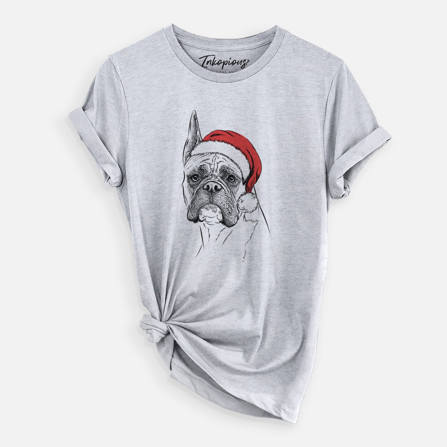 Santa Ezra the Boxer - Unisex Crewneck