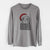 Santa Fig the Ferret - Men's Heavyweight 100% Cotton Long Sleeve