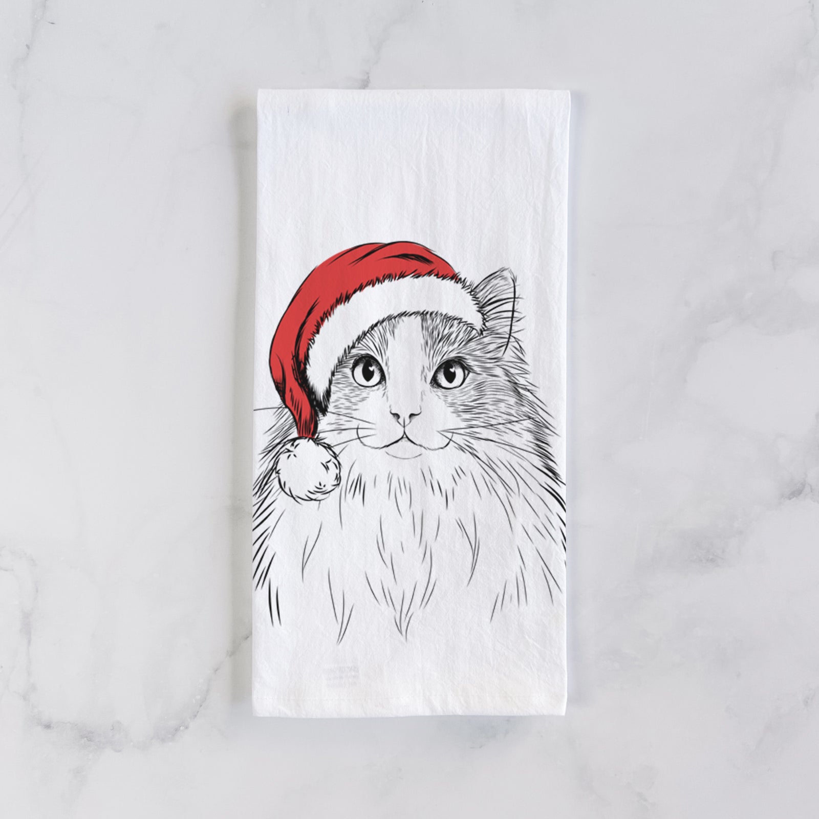 Fiona the Ragdoll Cat Tea Towel