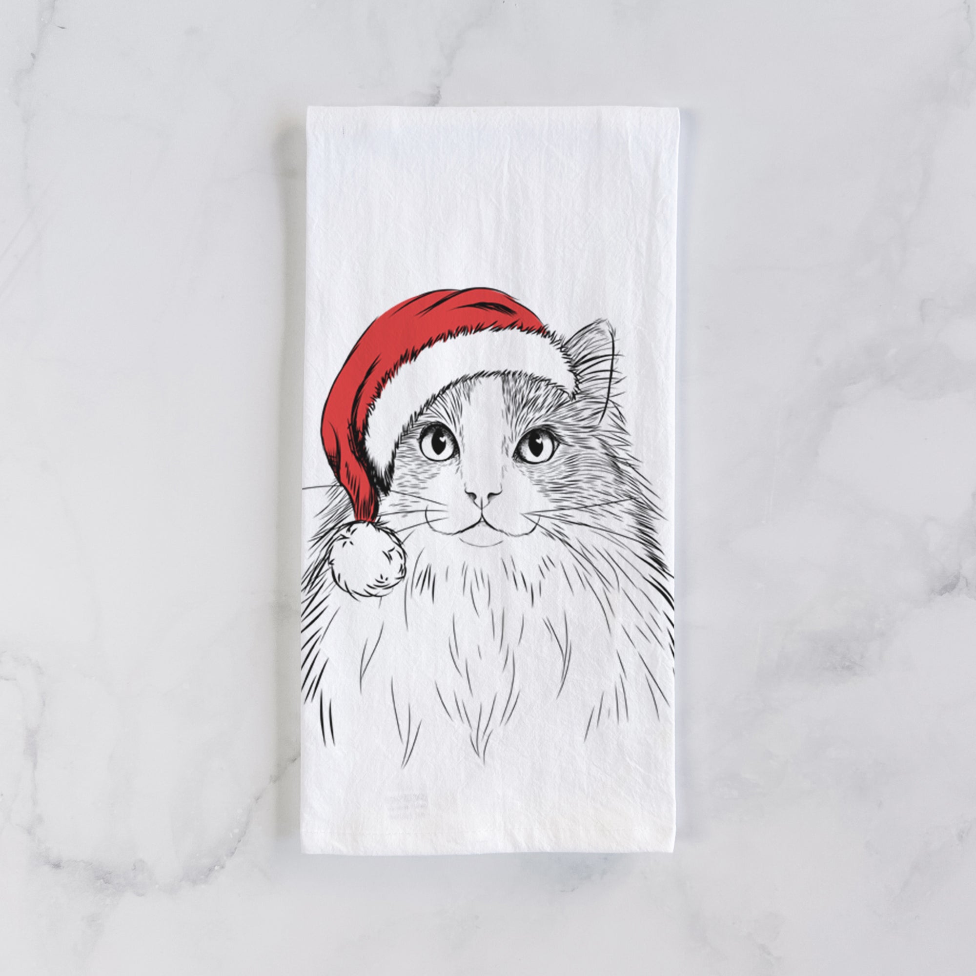 Fiona the Ragdoll Cat Tea Towel