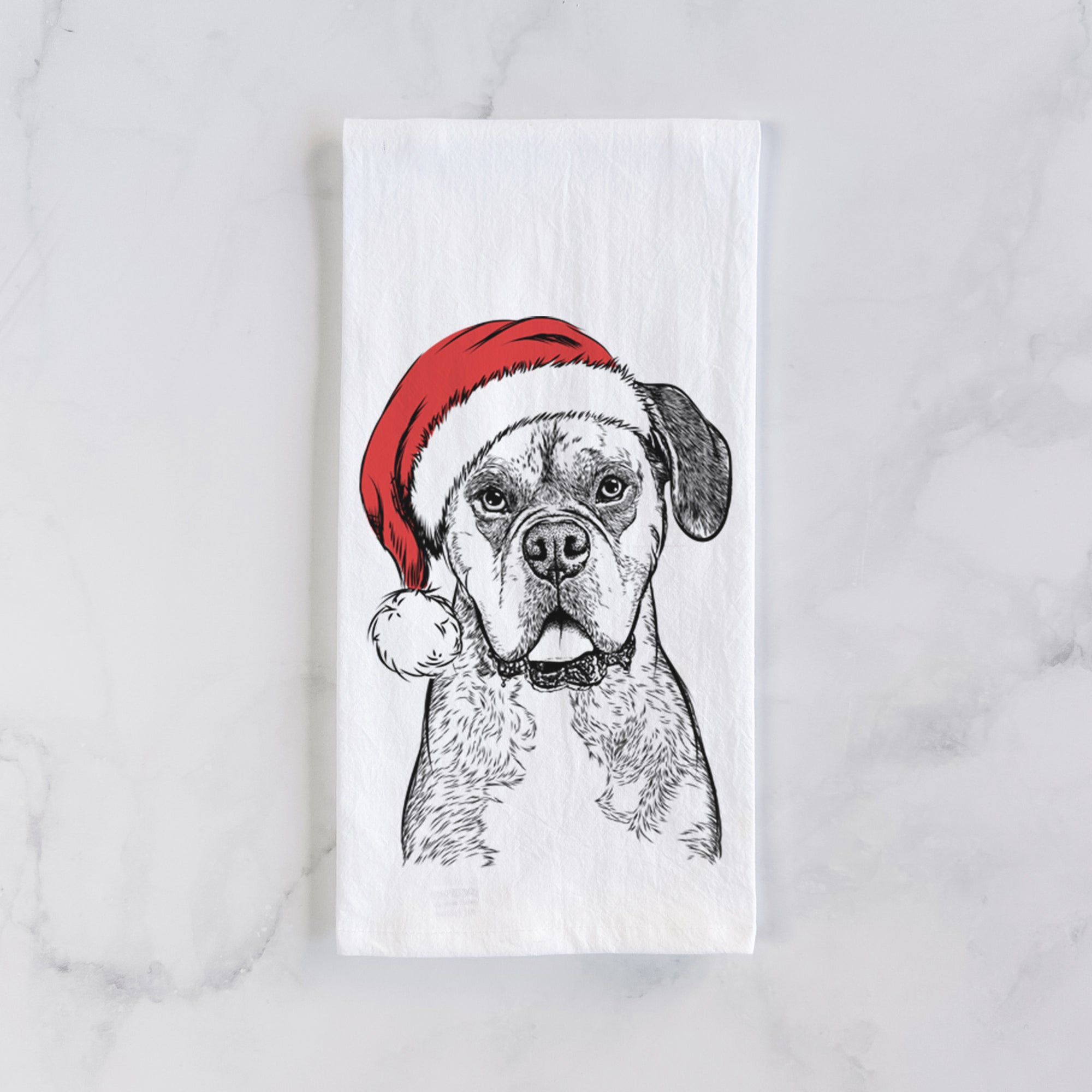 Floydie Bear the Boxer Tea Towel