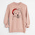 Santa Foster the Samoyed - Unisex Pigment Dyed Crew Sweatshirt