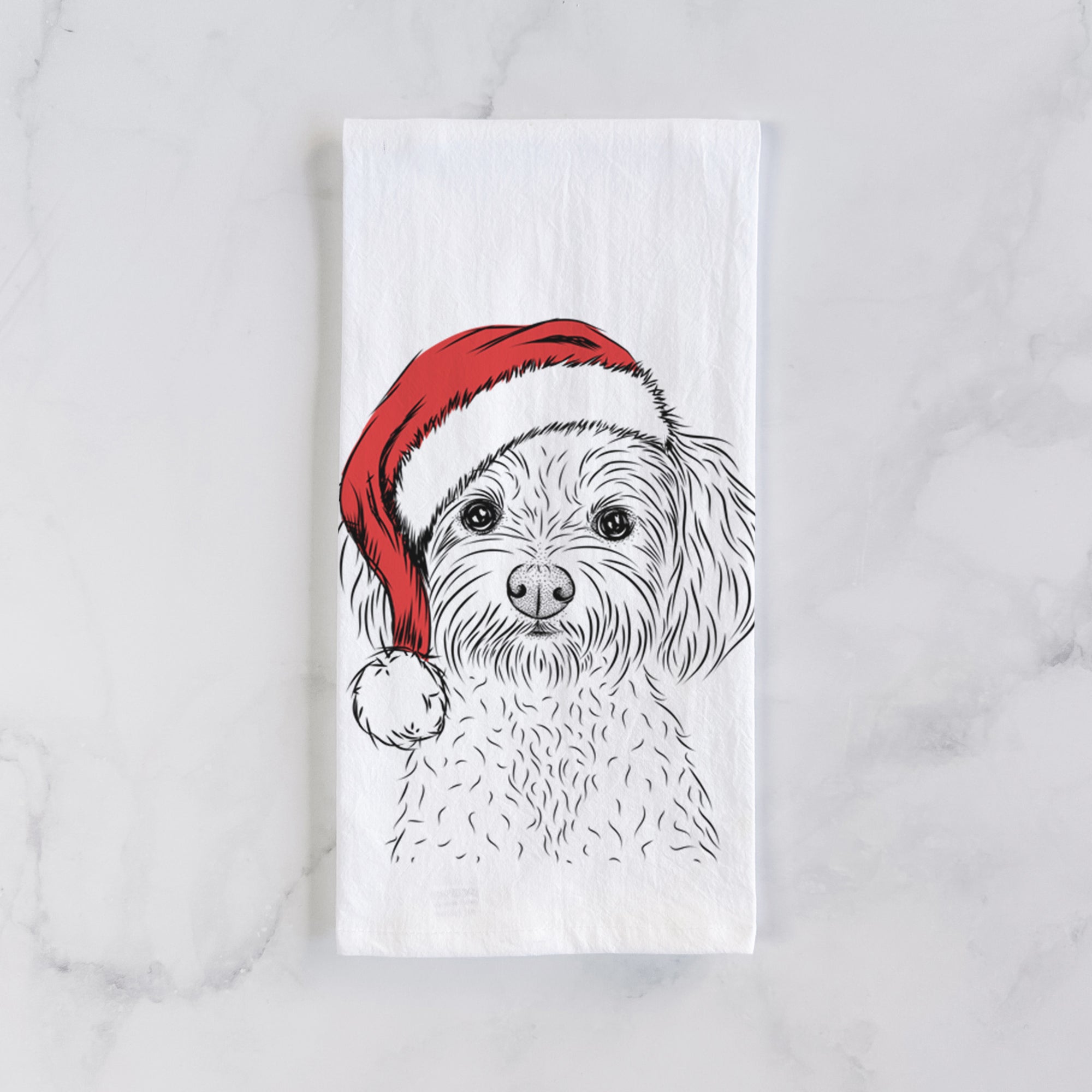 Francesca the Maltipoo Tea Towel