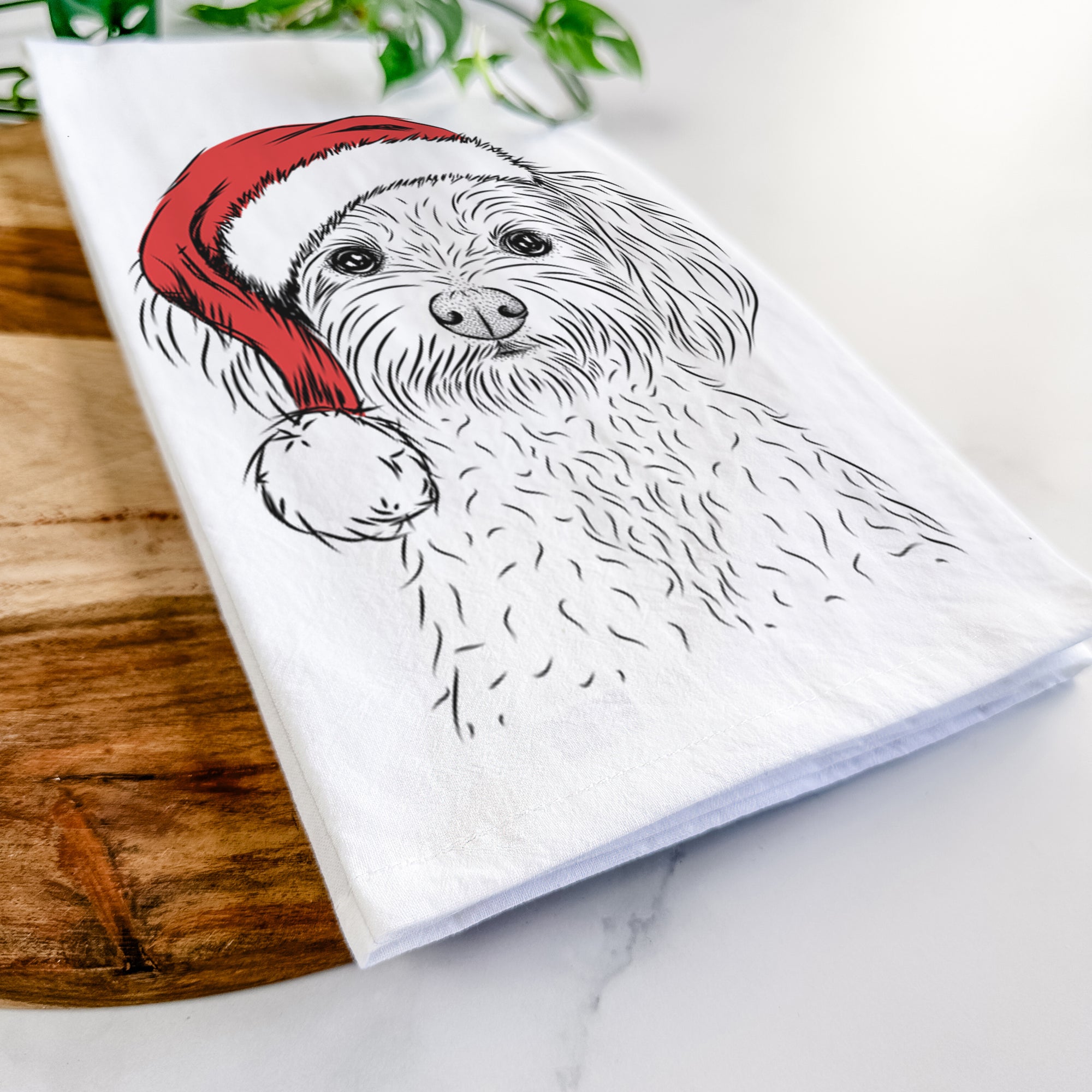 Francesca the Maltipoo Tea Towel