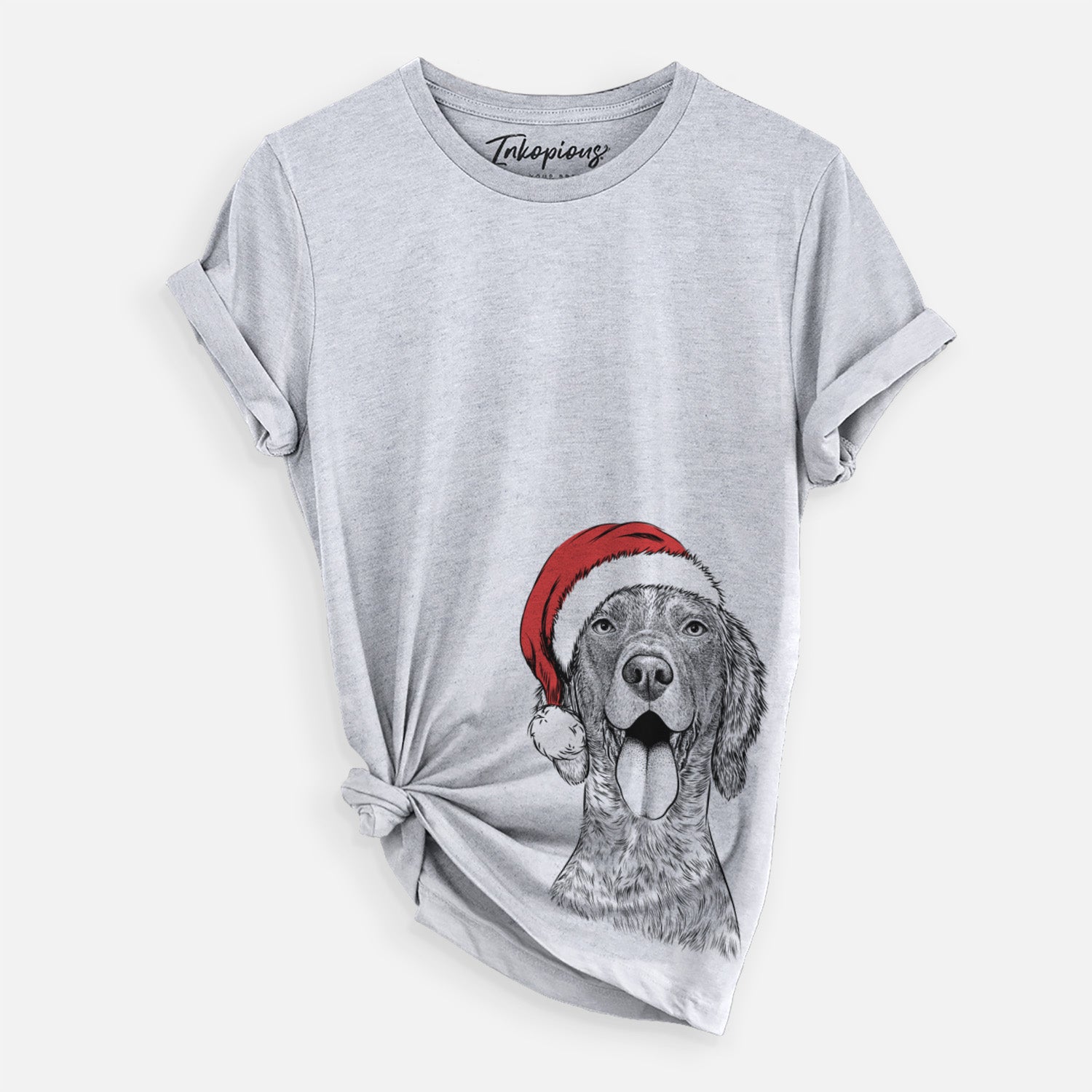 Santa Freddy the English Setter - Unisex Crewneck