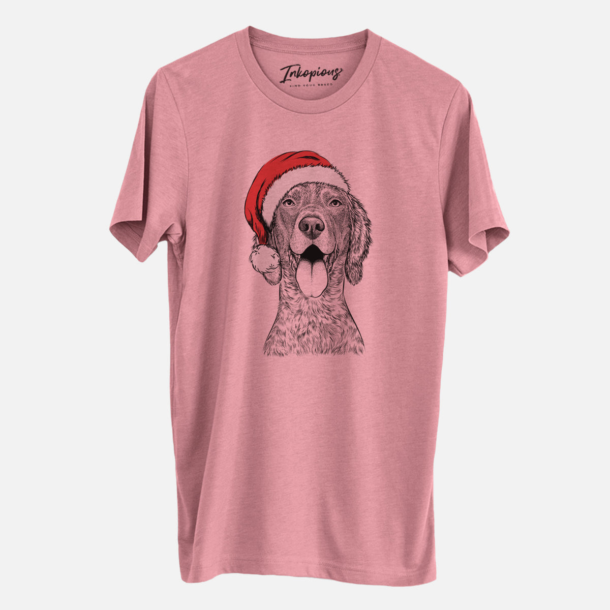 Santa Freddy the English Setter - Unisex Crewneck
