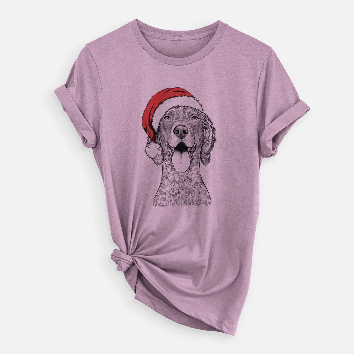 Santa Freddy the English Setter - Unisex Crewneck