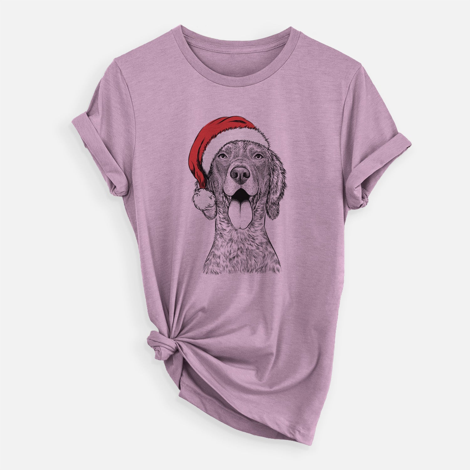 Santa Freddy the English Setter - Unisex Crewneck