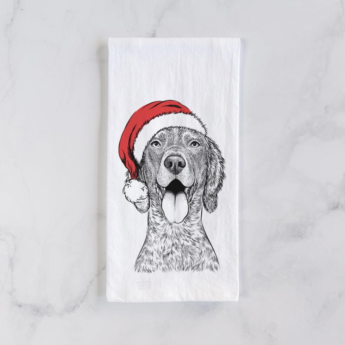 Freddy the English Setter Tea Towel