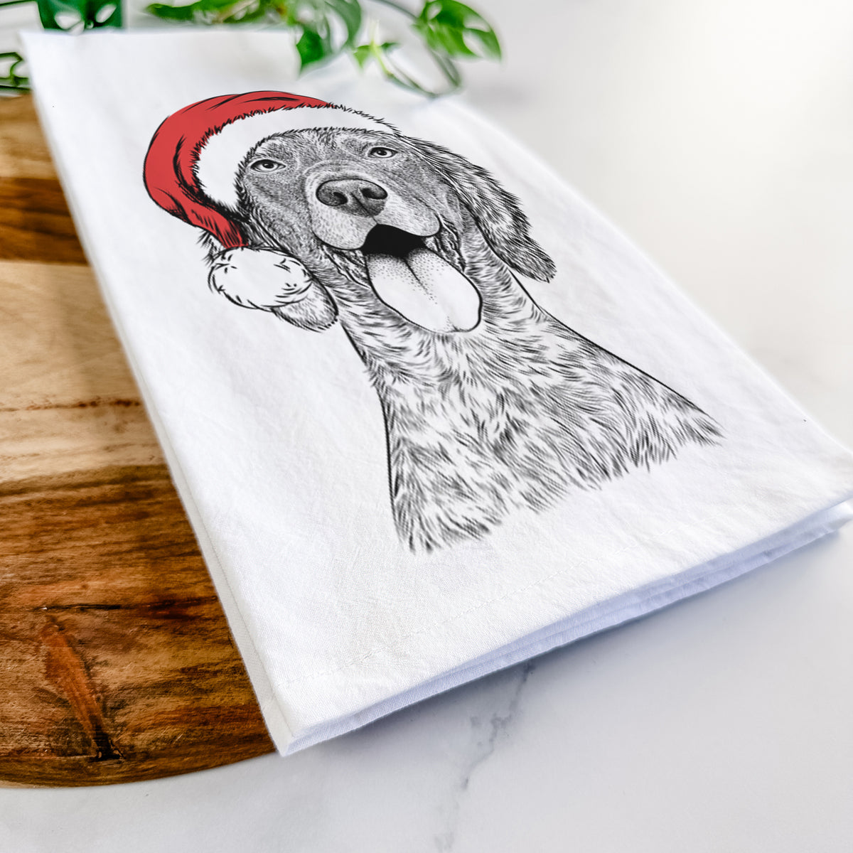 Freddy the English Setter Tea Towel