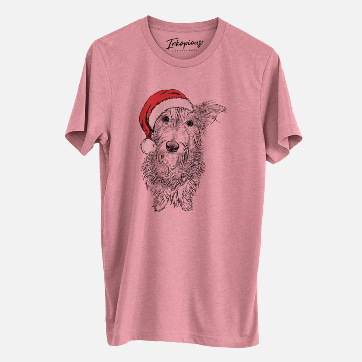 Santa Frida Doggo the Rescue Terrier Mix - Unisex Crewneck