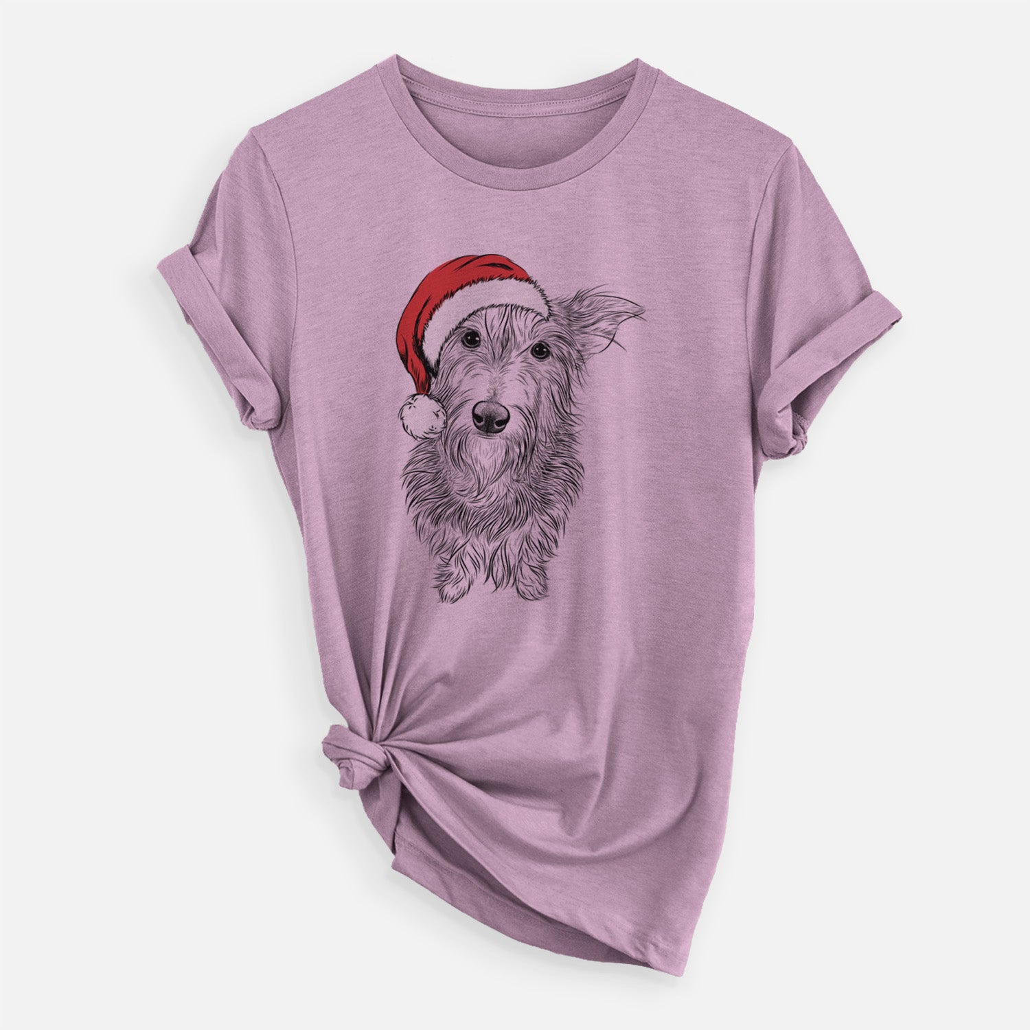 Santa Frida Doggo the Rescue Terrier Mix - Unisex Crewneck