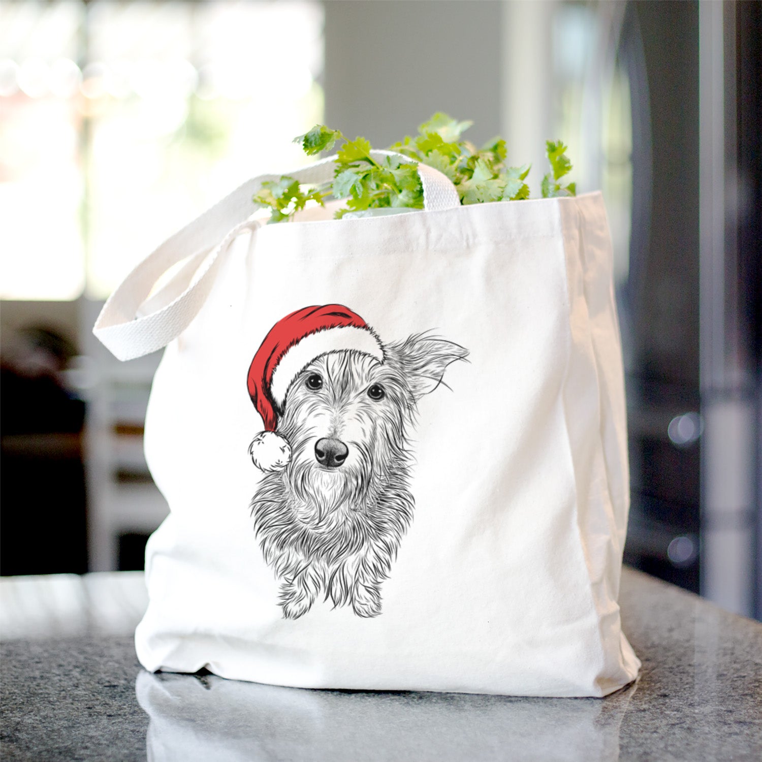 Frida Doggo the Rescue Terrier Mix - Tote Bag