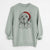 Santa Gary the Clumber Spaniel - Unisex Pigment Dyed Crew Sweatshirt