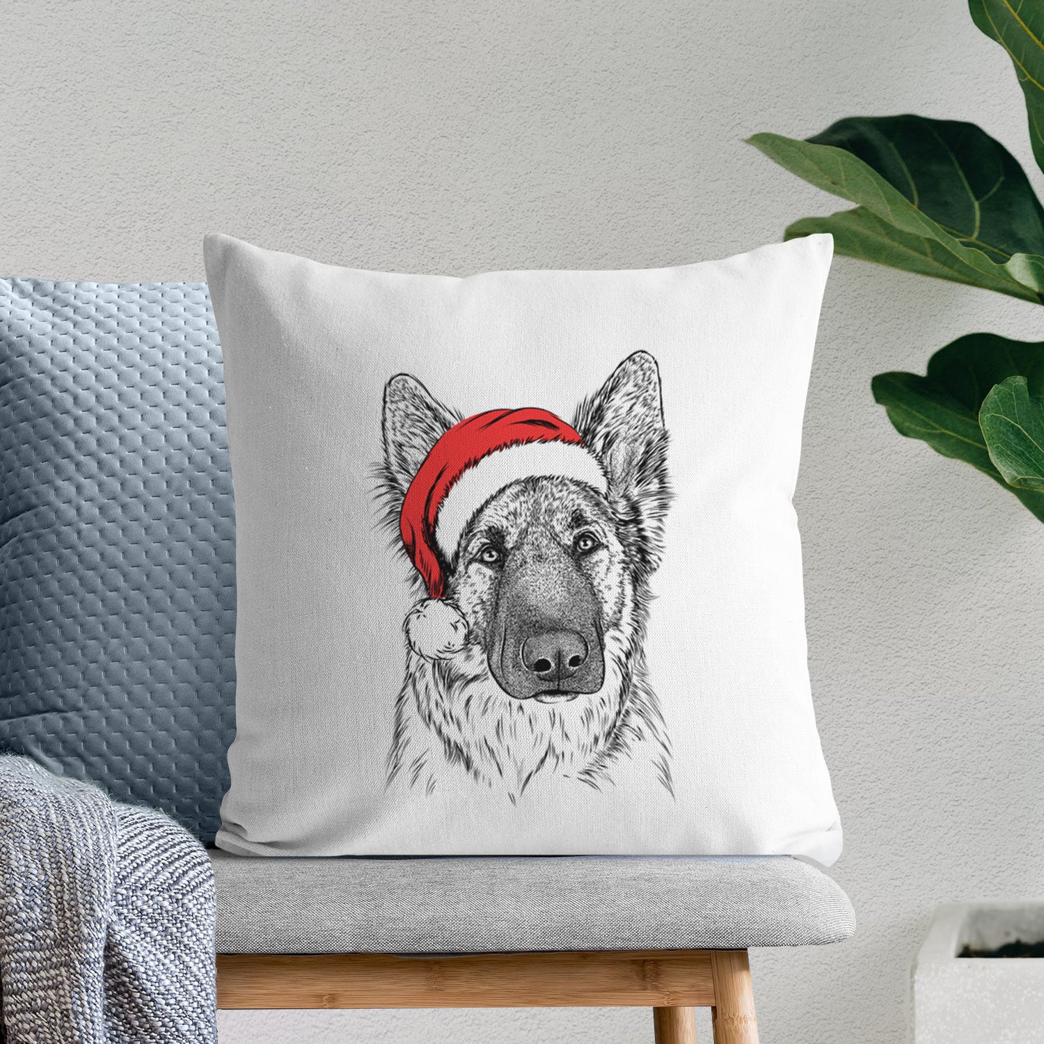 Geddy the Shiloh Shepherd - Throw Pillow Cover