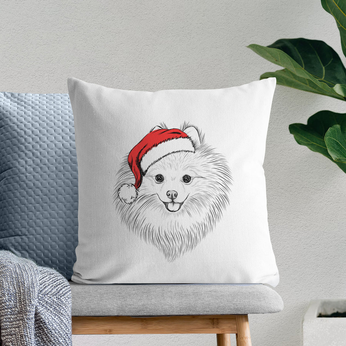 GiGi the Pomeranian - Throw Pillow Cover