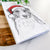 Ginger the Australian Shepherd Tea Towel