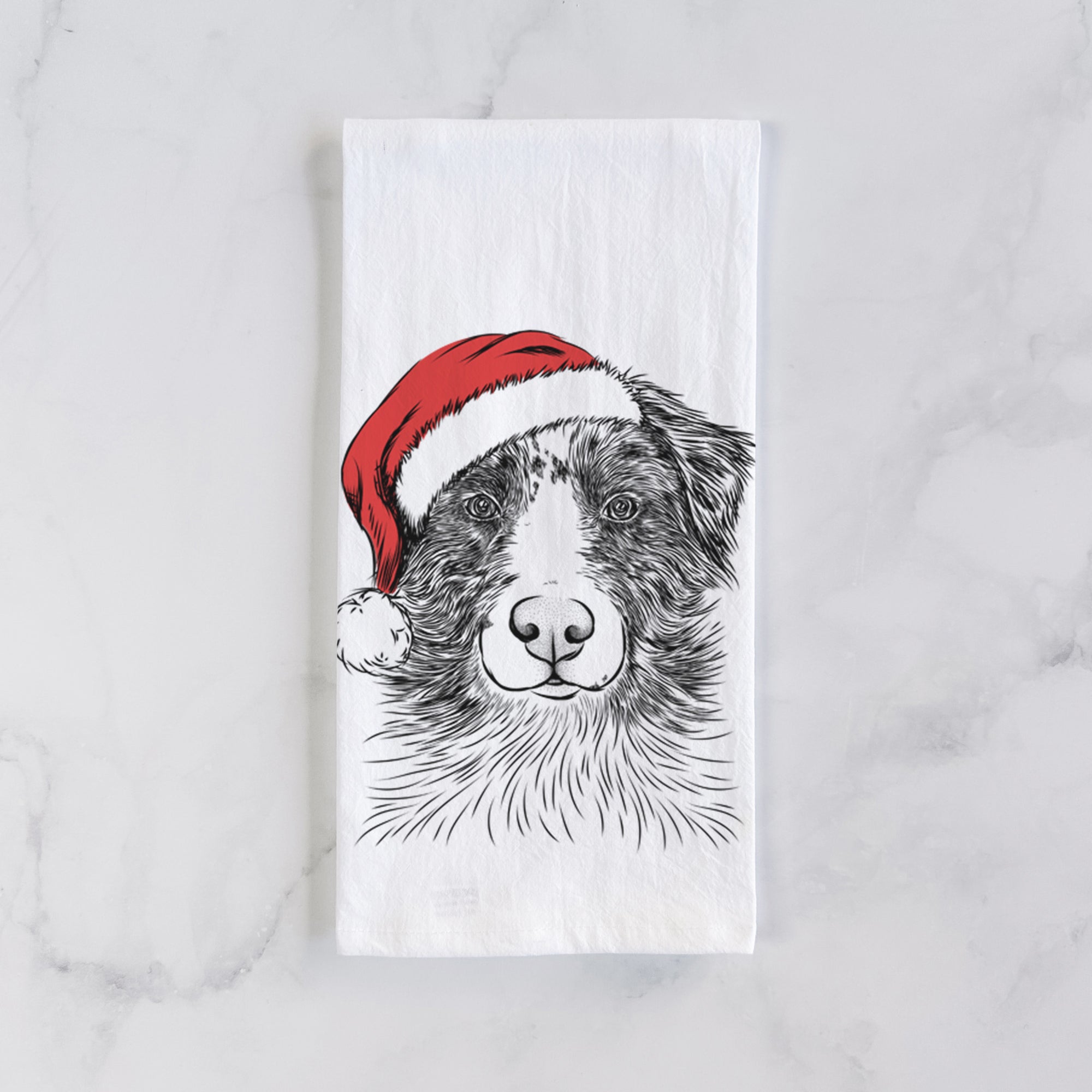 Gram the Australian Shepherd Tea Towel