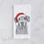 Gravy the Plott Hound Beagle Mix Tea Towel