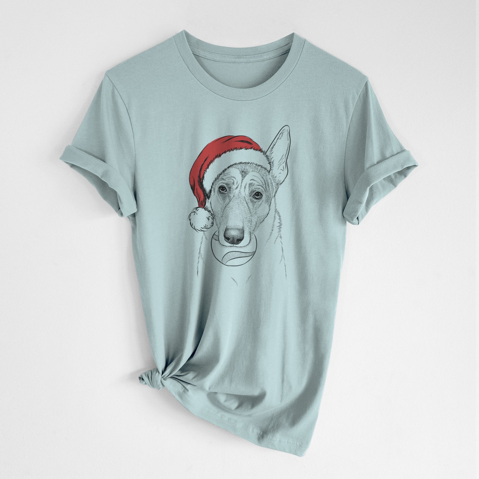 Santa Greta the German Shepherd - Unisex Crewneck