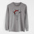 Santa Gunnar the Goat - Men's Heavyweight 100% Cotton Long Sleeve